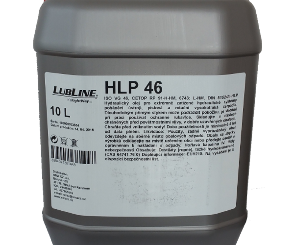 Hydraulický olej Lubline HLP 46