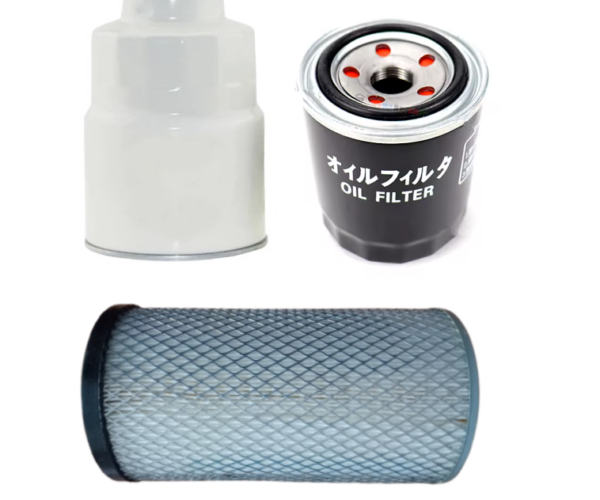 Set filtrů Yanmar, Olejový, Vzduchový, Palivový