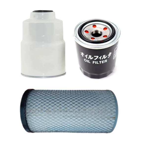 Set filtrů Yanmar, Olejový, Vzduchový, Palivový