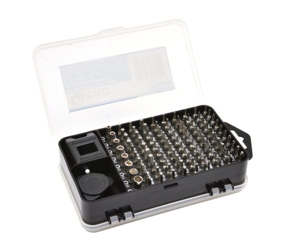 Sada bitů a nástrojů pro přesnou práci 115 kusů