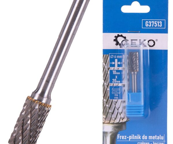 Válcová karbidová stopková fréza 10×20 mm, 6 mm