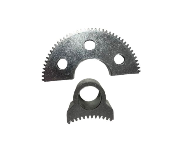 Půlkruhový zámek pro dvousloupový zvedák