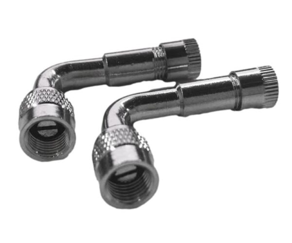 Adaptér ventilku pneumatiky 90°, 2ks