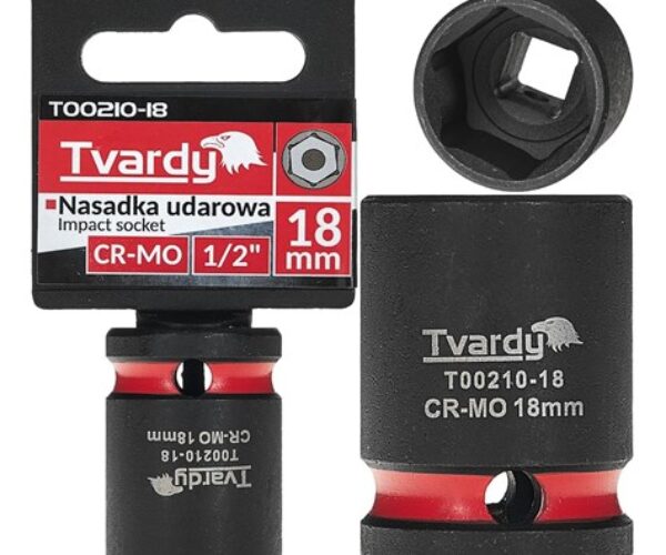 Rázový nástrčný klíč 1/2″ 6hranný 18 mm