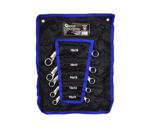 Sada očkových klíčů typu C pro alternátory, 5 kusů, 10-19 mm