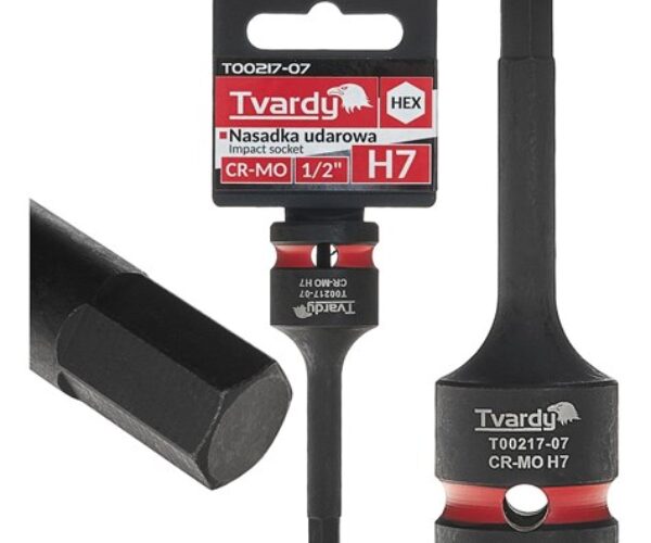 Nárazová zásuvka HEX 1/2″ H7 CR-MO