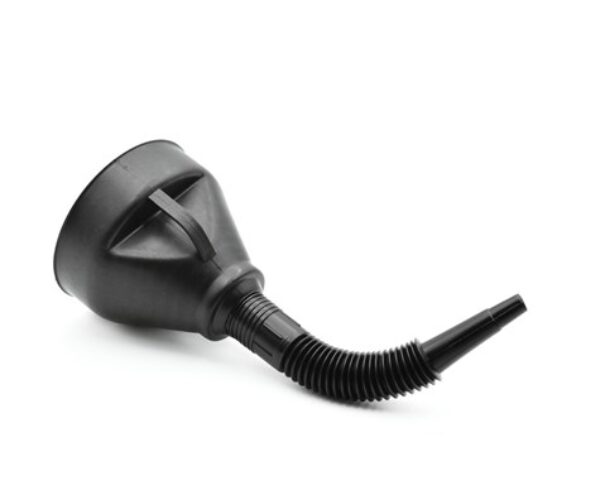 Plastový palivový trychtýř se sítkem