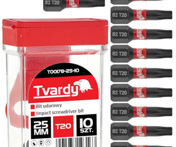 Rázový bit T20 25 mm S2 – krabička